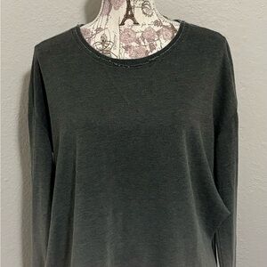 Z Supply Charcoal Gray Sweatshirt